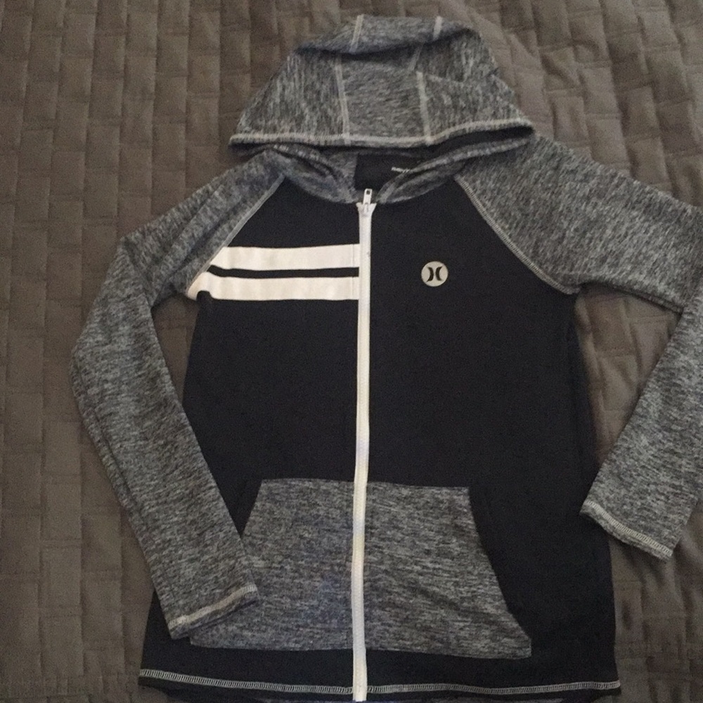 Hurley zip up hoodie